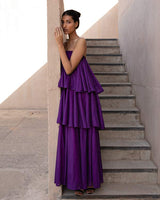 Layered Offshoulder Dress